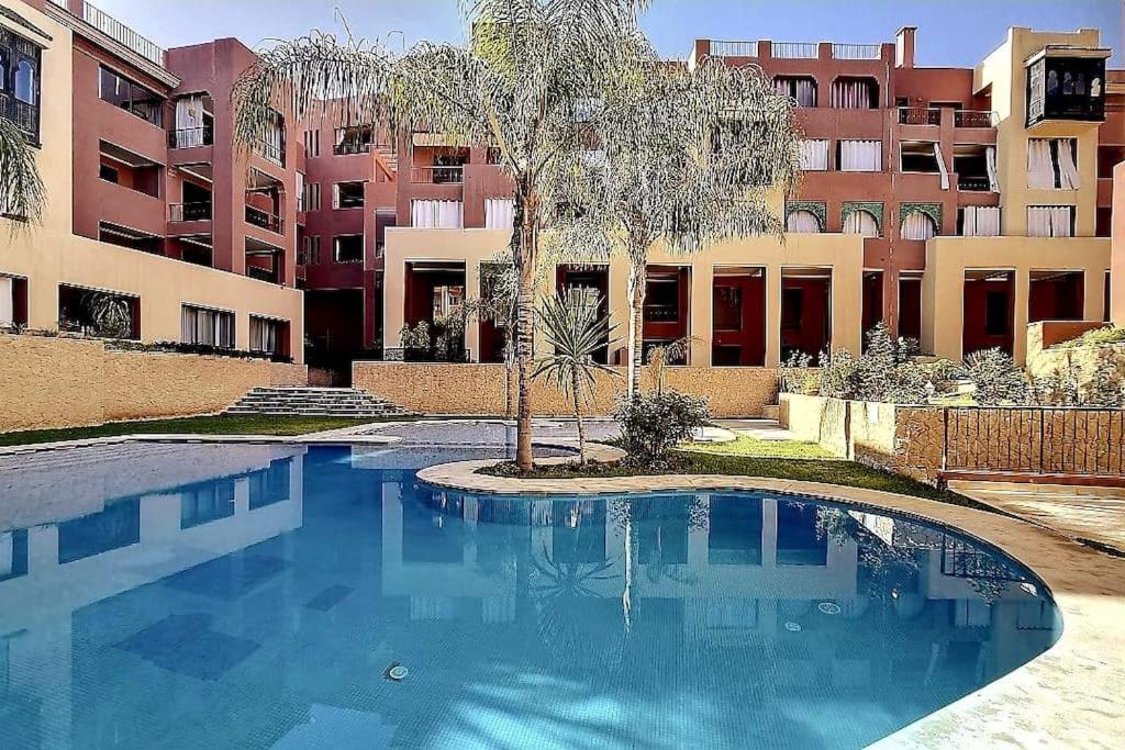 Ferienwohnung Luxueux 138 M2 Avec Piscine Marrakesch Exterior foto