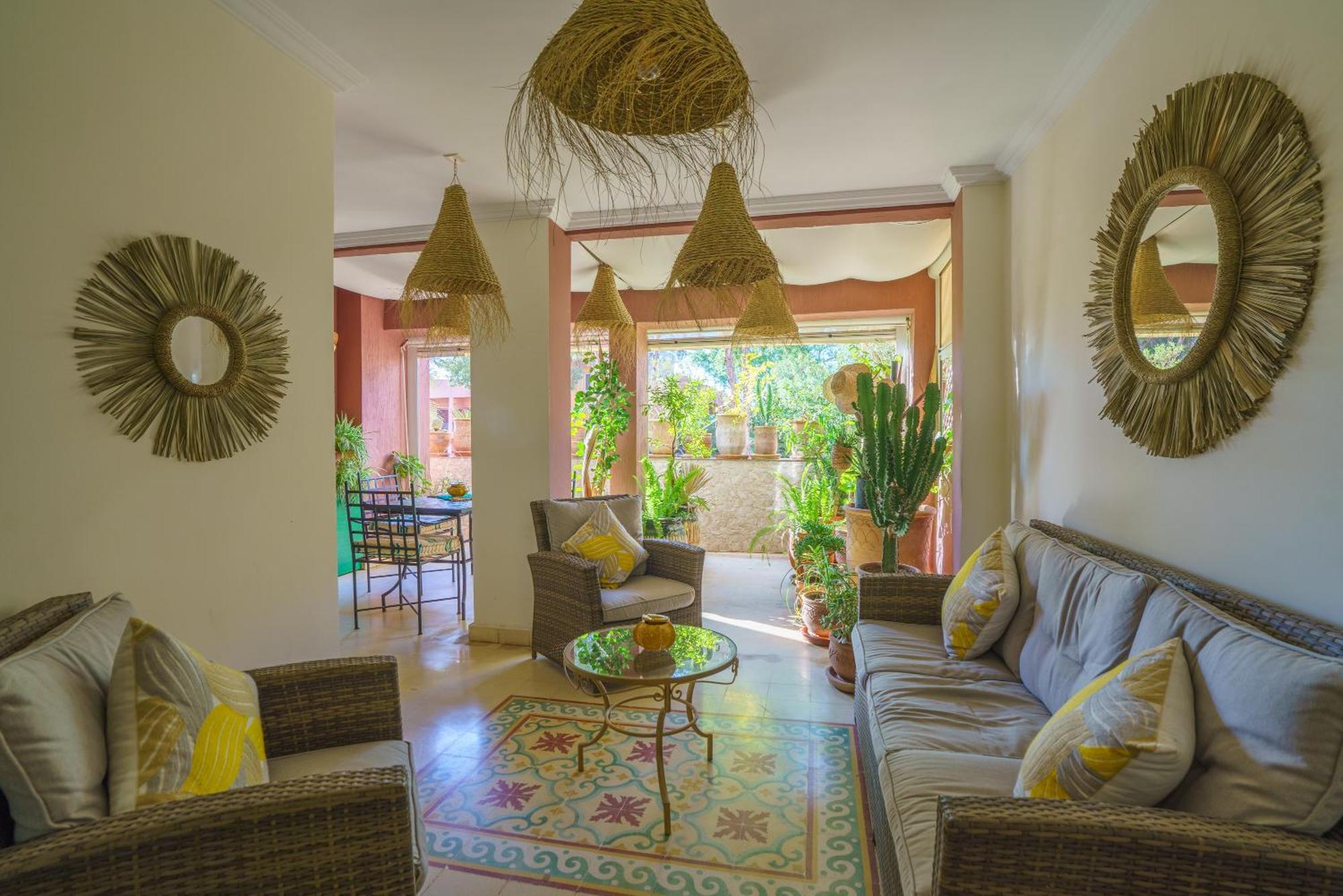 Ferienwohnung Luxueux 138 M2 Avec Piscine Marrakesch Exterior foto