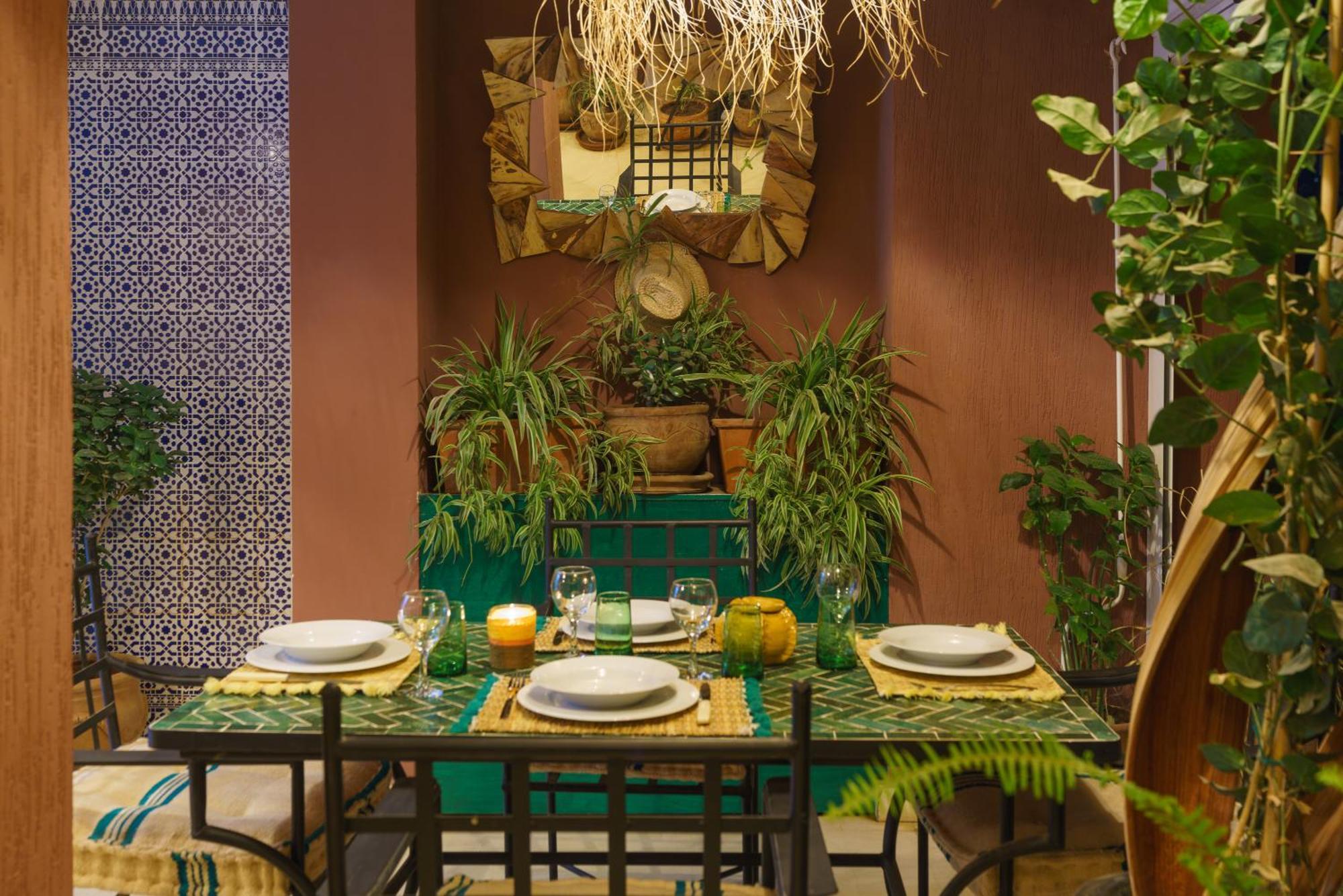 Ferienwohnung Luxueux 138 M2 Avec Piscine Marrakesch Exterior foto